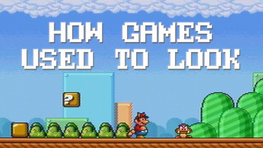 How Games Used to Look: Why Retro Gaming on a CRT Looks WAY Different #PixelArt#RetroGaming