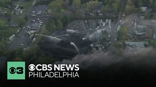 Atco, New Jersey fire prompts air quality concerns; residents encouraged to shelter in place