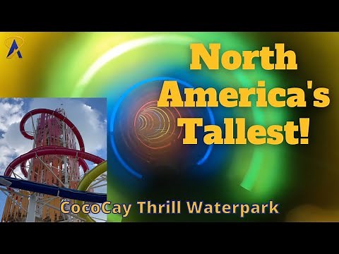 Riding the Tallest Waterslide in North America: Daredevil's Peak POV at CocoCay's Thrill Waterpark