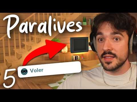 Je cambriole une maison ENTIÈRE sur Paralives (grâce à un MOD incroyable) 🏠