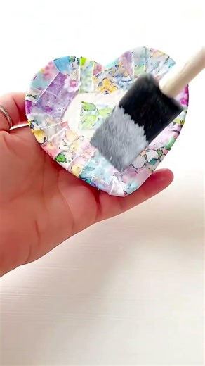 Decoupage Trinket Trays - Full YouTube video (with supplies linked) on my YouTube Channel