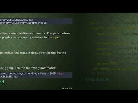 How to Configure a Remote Debugger for Spring Cloud Data Flow Local Server