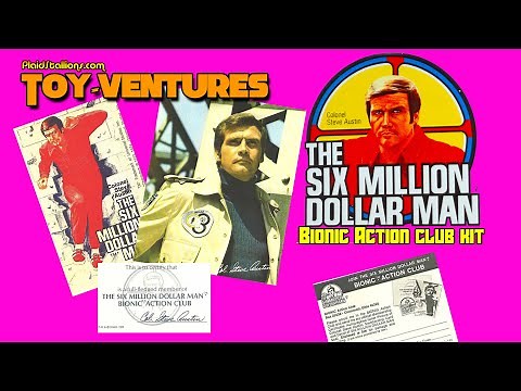 Toy-Ventures: Six Million Dollar Man Bionic Action Club Kit