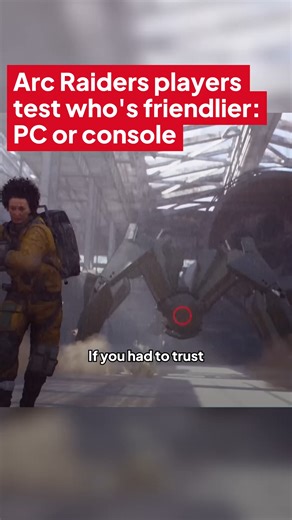 PC Gamer on Instagram: "Arc Raiders players test who's friendlier: PC or console 🏳️ #ArcRaiders #multiplayer #extractionshooter #news #pcgamer #pcgaming"