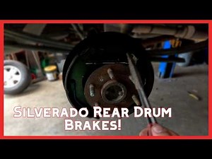 Rear Drum Brake Job for 2005–2008 Chevy Silverado & GMC Sierra | Full Replacement Guide