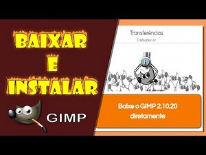 Como Instalar o Gimp, editor de imagens Gratuito