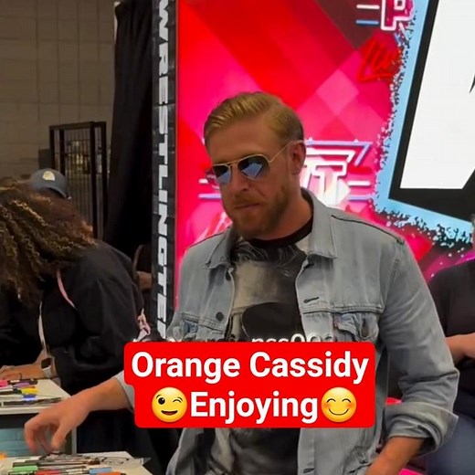 Orange Cassidy Enjoying Moments 2026 #wwe #wrestling #orangecassidy