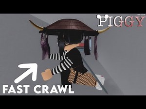 How to do the fast crawl glitch in Piggy [ROBLOX 2020]