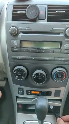 2011 Corolla Bluetooth Setup Add a Smartphone Adapter to Toyota Factory Radio with CD and Cassette