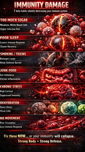 Your Immune System Hates These 7 Habits #healthtips #immunity #shorts