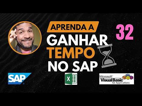 Sap Gui Scripting Como Executar Scripts a partir do Excel VBA