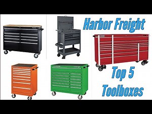 Check out Harbor Freights Top 5 Best Toolboxes