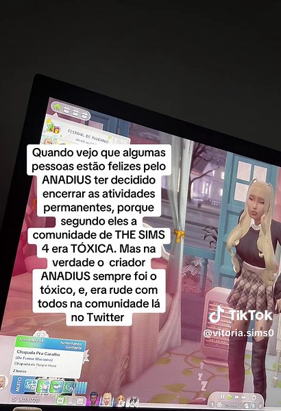 A Verdade Sobre Anadius e a Comunidade The Sims 4