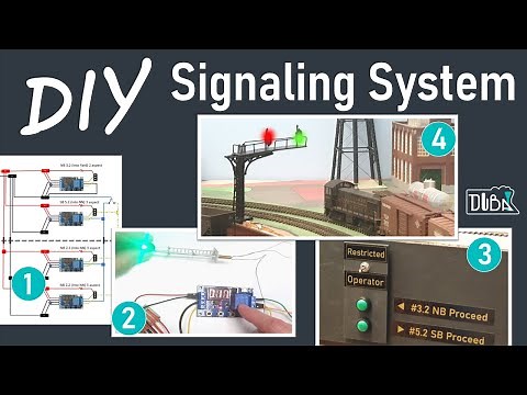 DIY Model Railroad Signalling system ~196