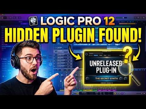 Logic Pro 12 Has FREE Secret Plugins… Here’s How to Find Them