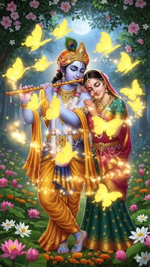 Radha Krishna Eternal Love Status | Best Romantic Video ❤️ #RadheKrishna #RadhaKrishna #DivineLove