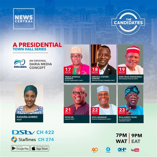 Peter Obi On The Candidates Town Hall Event With Kadaria Ahmed (Live Video) - Politics - Nairaland