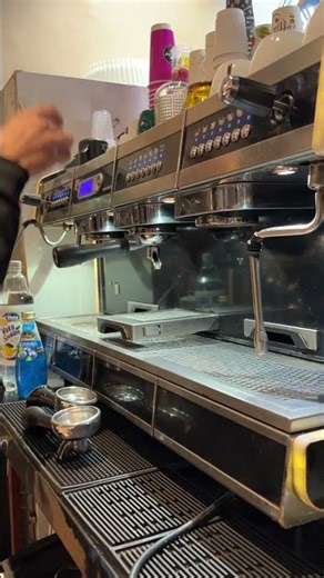Wega Concept Espresso Machine Extraction Test👑 #coffee #barista #espressomaker #espresso #comedy