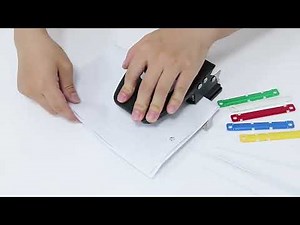 plastic paper fastener made in China