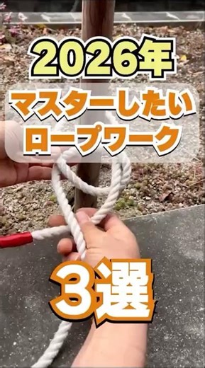 3 Best Rope Ties to Remember in 2026 #How to Knot a Rope #shorts
