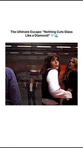 LaughReels on Instagram: "Talk about high stakes! 😱 This is easily one of the most stressful and brilliant scenes from Now You See Me 2. The Four Horsemen are trapped in a box filling with sand, and just when it looks like it's game over, they pull off a genius physics hack. 🧠✨ By breaking the pipe to wet the sand, they increased the weight, but it still wasn't enough to shatter the glass... until they remembered the oldest rule in the book: Nothing cuts glass like a diamond. 💍 The panic, the