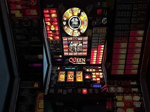 RERUN OF LIVE STREAM. JACKPOT IN GAMEPLAY. QUEEN IT'S A KIND OF MAGIC FRUIT MACHINE. £1 PLAY.