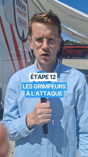 La haute montagne est en vue ce jeudi 17 juillet à l’occasion de 12e étape du Tour de France. Les grimpeurs et les favoris vont être à la fête 🚵‍♂️ | La Marne