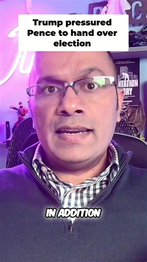 Trump pressured Pence to hand him the election, Smith testified. The VP oversees certification, but can't just overturn votes. Make sure to check out the Left In Exile podcast on YT or on your favorite podcast player. #leftinexile #podcast #podcastclips