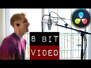 Color Grading 8 bit Video - DaVinci Resolve 16 Tutorial