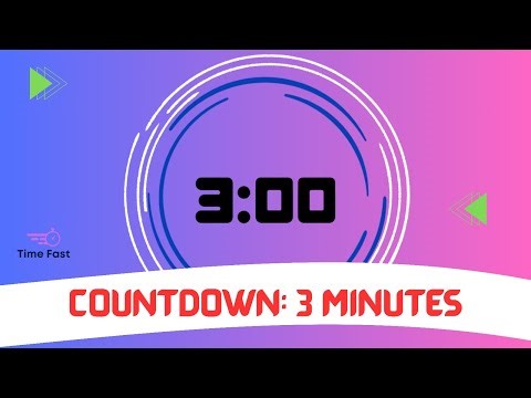 Countdown : 3 minutes #timelapse #time #countdown #usa