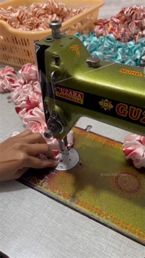 Scrunch&Create on Instagram: "How to Sew Scrunchie ✨ | Easy DIY Scrunchie Tutorial #sewing #shorts #scrunchies Learn the easiest way to finish your scrunchie with a neat invisible stitch 💖. This sewing hack will give your scrunchie a clean and professional look. Perfect for beginners and DIY lovers! 🎀 If you love DIY crafts, don’t forget to like, share & follow for more creative ideas 🌸 #InvisibleStitch #ScrunchieMaking #DIYHairAccessories #shortsfeed #viral #HandmadeScrunchie #DIYStitch #Sew