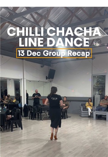 The Chilli Cha Cha line dance brought the energy up at our 13 December Till L8 Party. A lovely challenge and new additional to the line dances, the perfect way to get everyone dancing together. 🗓 Next Till L8 Party: 31 January 📍 Five6seven8 Dance Studio | Randburg #TillL8 #Five6seven8 #LineDance #DanceCommunity #JoziDance@5678alissa @Five6seven8 Dance Studio
