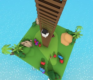 Tiktok Live game (Ladder Climb Minecraft) 🕹️🎮 by BrainUser