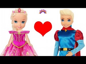 Elsie and Annie Sleeping Beauty School Play