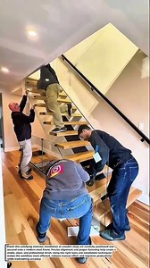This Staircase Installation Technique Is Seriously Impressive