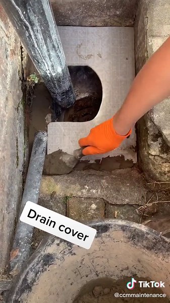 Drain cover install #ccmmanchester #selfemployed #diy #repairs #apprentice