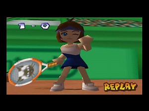 Mario Tennis N64 (Project64) Star Tournament Doubles (Kate / Nina)