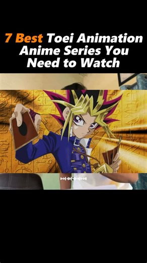 Anime Babuaa on Instagram: "7 Best Toei Animation Anime Series You Need to Watch 🔥 From legendary classics to global phenomena, Toei Animation has given us some of the most iconic anime of all time 👑 Check the list below 👇 🏀 Slam Dunk – The anime that made basketball cool 🐉 Digimon Adventure – Pure nostalgia & friendship goals ⚔️ Saint Seiya – Mythology + action = epic 🃏 Yu-Gi-Oh! – It’s time to D-D-D-Duel! 🌙 Sailor Moon – Magical girls done right 🏴‍☠️ One Piece – The greatest adventure