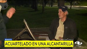 5M views · 10K reactions | Esta es la historia de Roberto, un hombre que lleva 13 años viviendo en una alcantarilla. Tiene dónde dormir, puede colgar su ropa y hasta para poner sus cosas, pero no es una vida digna y quiere estar en un hogar de paso >>> https://bit.ly/3ePJ4Y9 | Noticias Caracol | Facebook