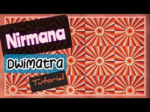 #25 Membuat Geometric Design | Nirmana 2 dimensi | Komposisi warna monokromatik - polikromatik