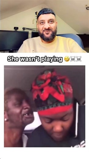 She wasn’t playing 🤣😭☠️ #shorts #shortvideo #funny #trynottolaugh #shortvideos