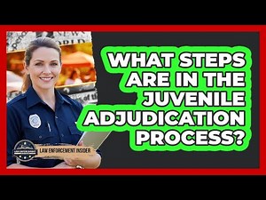 What Steps Are in the Juvenile Adjudication Process?