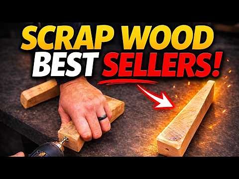 3 Easy DIY Scrap Woodworking Projects That Sell! - Make Money Woodworking
