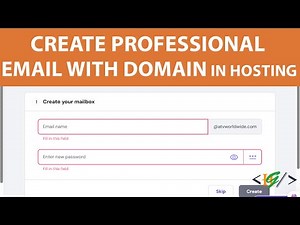 How to Create Professional Email with Domain in Hostinger Hosting