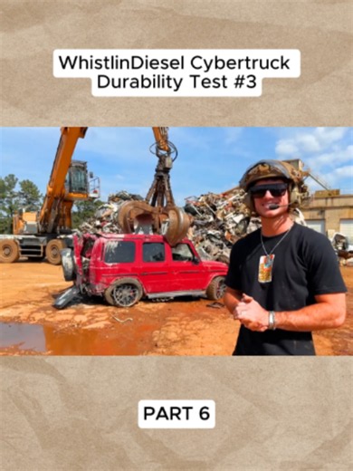 WhistlinDiesel Cybertruck Durability Test #3 6 | whistlindiesel durability test
