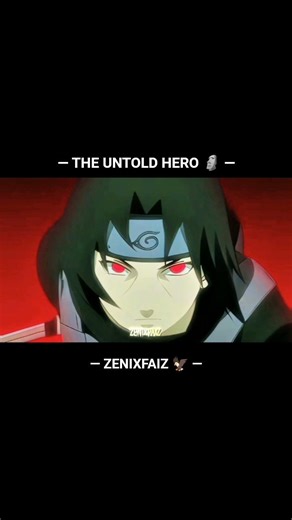 Itachi Uchiha Edit 🔥 | The True Hero of Naruto | Mangekyo Sharingan 4K Edit