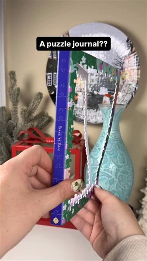 PieceRelaxFun on Instagram: "This puzzle turns into a journal cover!! #piecerelax #puzzlelover #asmrsounds #puzzlejournal #puzzletime"