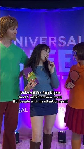 Universal Fan Fest Nights food & merch preview event