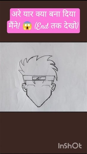 How to draw Kakashi Hatake | step by step| for beginners #Kakashi #Naruto##anime #shorts#drawing