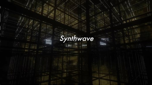 Synthwave🪟AI编曲+音乐可视化